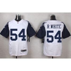 Nike Dallas Cowboys #54 Randy White White Stitched NFL Elite Rush Jersey