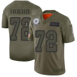 Nike Dallas Cowboys #72 Travis Frederick Camo Stitched NFL Limited 2019 Salute To Service Jersey
