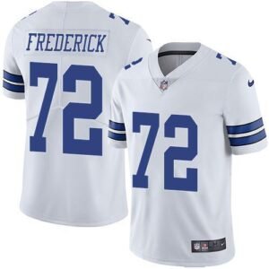 Nike Dallas Cowboys #72 Travis Frederick White Stitched NFL Vapor Untouchable Limited Jersey