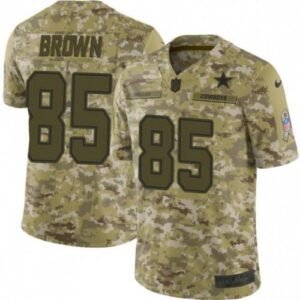 Nike Dallas Cowboys #85 Noah Brown Camo Stitched NFL Limited 2018 Salute To Service Jersey