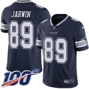 Nike Dallas Cowboys #89 Blake Jarwin Navy Blue Team Color Stitched NFL 100th Season Vapor Untouchable Limited Jersey