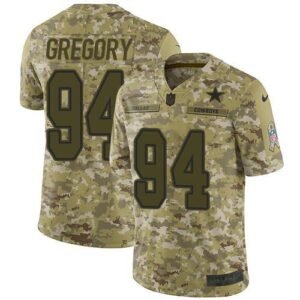 Nike Dallas Cowboys #94 Randy Gregory Camo Stitched NFL Limited 2018 Salute To Service Jersey