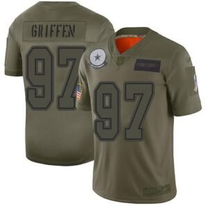 Nike Dallas Cowboys #97 Everson Griffen Camo Stitched NFL Limited 2019 Salute To Service Jersey