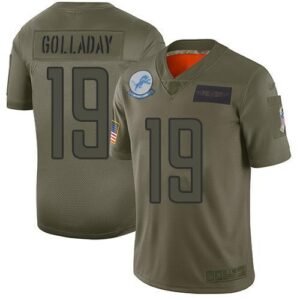Nike Detroit Lions #19 Kenny Golladay Camo Stitched NFL Limited 2019 Salute To Service Jersey