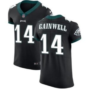 Philadelphia Eagles #14 Kenneth Gainwell Black Alternate Stitched NFL New Elite Jersey