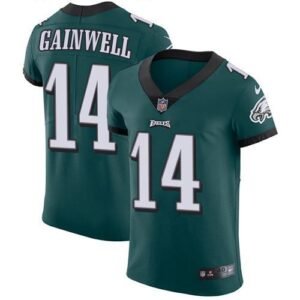Philadelphia Eagles #14 Kenneth Gainwell Green Team Color Stitched NFL Vapor Untouchable Elite Jersey