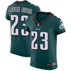 Philadelphia Eagles #23 C.J. Gardner-Johnson Green Team Color Stitched NFL Vapor Untouchable Elite Jersey