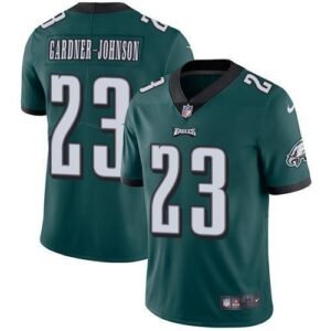 Philadelphia Eagles #23 C.J. Gardner-Johnson Green Team Color Stitched NFL Vapor Untouchable Limited Jersey