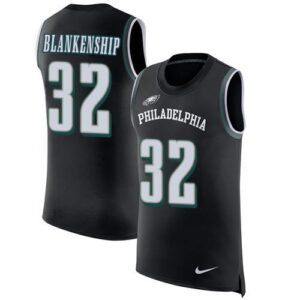 Philadelphia Eagles #32 Reed Blankenship Black Alternate Stitched NFL Limited Rush Tank Top Jersey