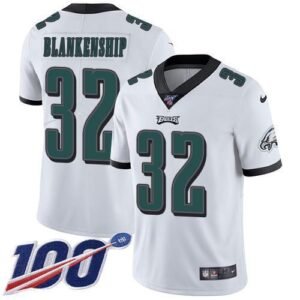 Philadelphia Eagles #32 Reed Blankenship White Stitched NFL 100th Season Vapor Untouchable Limited Jersey
