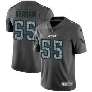 Philadelphia Eagles #55 Brandon Graham Gray Static Stitched NFL Vapor Untouchable Limited Jersey