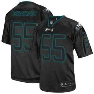 Philadelphia Eagles #55 Brandon Graham Lights Out Black Stitched NFL Elite Jersey