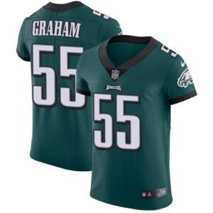 Philadelphia Eagles #55 Brandon Graham Midnight Green Team Color Stitched NFL Vapor Untouchable Elite Jersey