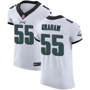 Philadelphia Eagles #55 Brandon Graham White Stitched NFL Vapor Untouchable Elite Jersey
