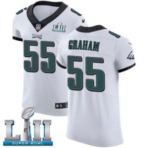 Philadelphia Eagles #55 Brandon Graham White Super Bowl LII Stitched NFL Vapor Untouchable Elite Jersey