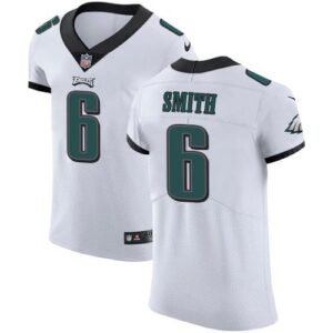 Philadelphia Eagles #6 DeVonta Smith White Stitched NFL New Elite Jersey