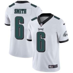 Philadelphia Eagles #6 DeVonta Smith White Stitched NFL Vapor Untouchable Limited Jersey