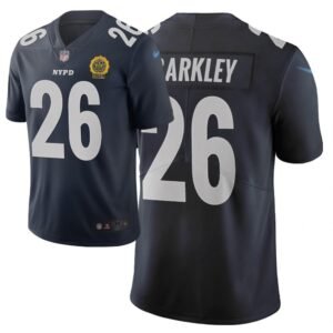 Nike Giants #26 Saquon Barkley Navy Men’s Stitched NFL Limited City Edition Jersey