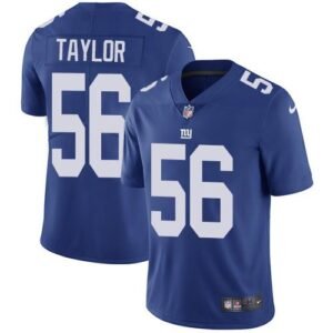 Nike Giants #56 Lawrence Taylor Royal Blue Team Color Men’s Stitched NFL Vapor Untouchable Limited Jersey