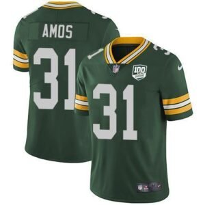 Nike Green Bay Packers #31 Adrian Amos Green Team Color 100th Season Stitched Vapor Untouchable Limited Jersey