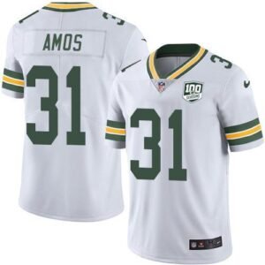Nike Green Bay Packers #31 Adrian Amos White 100th Season Stitched Vapor Untouchable Limited Jersey