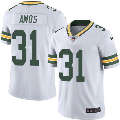 Nike Green Bay Packers #31 Adrian Amos White Stitched Vapor Untouchable Limited Jersey