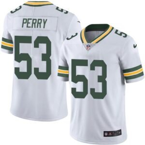 Nike Green Bay Packers #53 Nick Perry White Stitched Vapor Untouchable Limited Jersey