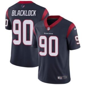 Nike Houston Texans #90 Ross Blacklock Navy Blue Team Color Stitched NFL Vapor Untouchable Limited Jersey