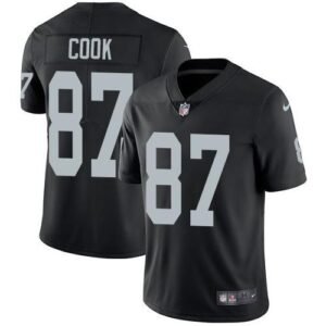 Nike Las Vegas Raiders #87 Jared Cook Black Team Color Stitched NFL Vapor Untouchable Limited Jersey
