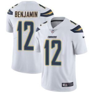 Nike Los Angeles Chargers #12 Travis Benjamin White Stitched NFL Vapor Untouchable Limited Jersey