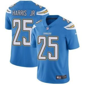 Nike Los Angeles Chargers #25 Chris Harris Jr Electric Blue Alternate Stitched NFL Vapor Untouchable Limited Jersey
