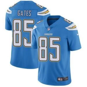Nike Los Angeles Chargers #85 Antonio Gates Electric Blue Alternate Stitched NFL Vapor Untouchable Limited Jersey