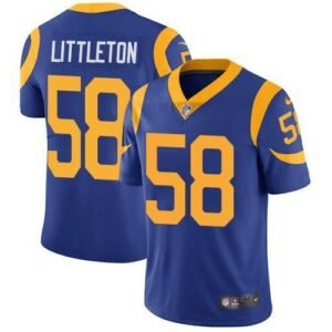 Nike Los Angeles Rams #58 Cory Littleton Royal Blue Alternate Stitched NFL Vapor Untouchable Limited Jersey