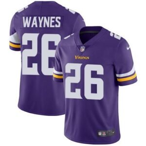 Nike Minnesota Vikings #26 Trae Waynes Purple Team Color Stitched NFL Vapor Untouchable Limited Jersey