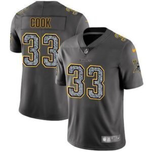 Nike Minnesota Vikings #33 Dalvin Cook Gray Static Stitched NFL Vapor Untouchable Limited Jersey