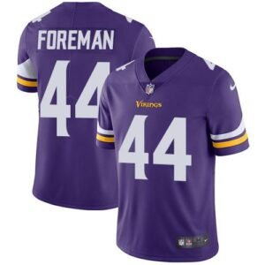 Nike Minnesota Vikings #44 Chuck Foreman Purple Team Color Stitched NFL Vapor Untouchable Limited Jersey
