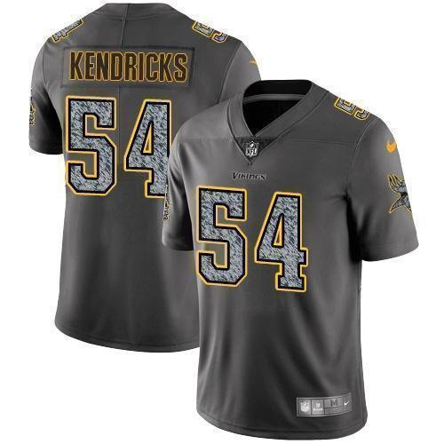 Nike Minnesota Vikings #54 Eric Kendricks Gray Static Stitched NFL Vapor Untouchable Limited Jersey