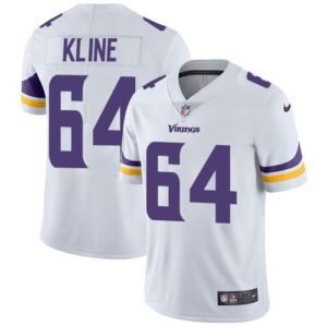 Nike Minnesota Vikings #64 Josh Kline White Stitched NFL Vapor Untouchable Limited Jersey