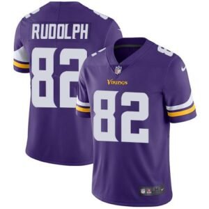 Nike Minnesota Vikings #82 Kyle Rudolph Purple Team Color Stitched NFL Vapor Untouchable Limited Jersey