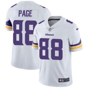 Nike Minnesota Vikings #88 Alan Page White Stitched NFL Vapor Untouchable Limited Jersey