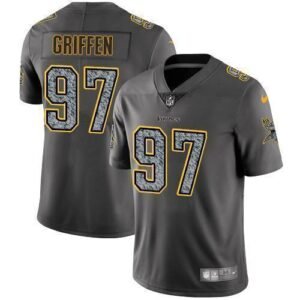 Nike Minnesota Vikings #97 Everson Griffen Gray Static Stitched NFL Vapor Untouchable Limited Jersey