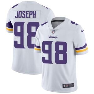 Nike Minnesota Vikings #98 Linval Joseph White Stitched NFL Vapor Untouchable Limited Jersey