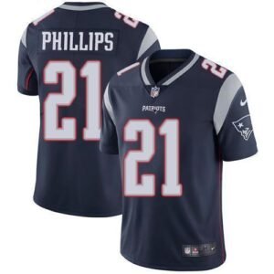 Nike New England Patriots #21 Adrian Phillips Navy Blue Team Color Stitched NFL Vapor Untouchable Limited Jersey