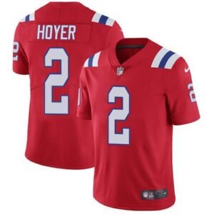 Nike New England Patriots #2 Brian Hoyer Red Alternate Stitched NFL Vapor Untouchable Limited Jersey