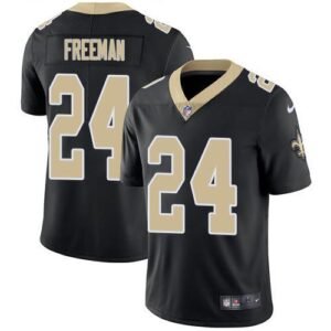 Nike New Orleans Saints #24 Devonta Freeman Black Team Color Stitched NFL Vapor Untouchable Limited Jersey