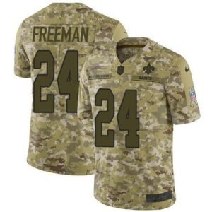 Nike New Orleans Saints #24 Devonta Freeman Camo Stitched NFL Limited 2018 Salute To Service Jersey