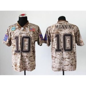 Nike New York Giants #10 Eli Manning Camo Men’s Stitched NFL New Elite USMC Jersey Men’s