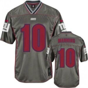 Nike New York Giants #10 Eli Manning Grey Men’s Stitched NFL Elite Vapor Jersey Men’s