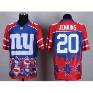 Nike New York Giants #20 Janoris Jenkins Blue Men’s Stitched NFL Elite Noble Fashion Jersey Men’s