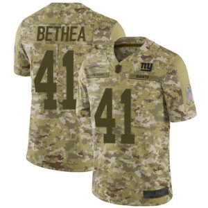 Nike New York Giants #41 Antoine Bethea Camo Men’s Stitched NFL Limited 2018 Salute To Service Jersey Men’s
